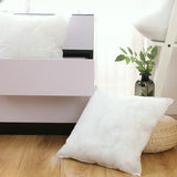 2PK 20X20 Inch Throw Pillows Insert LightweightSoft Polypropylene Cotton Square 22006-2PK