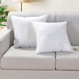 2PK 20X20 Inch Throw Pillows Insert LightweightSoft Polypropylene Cotton Square 22006-2PK