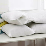 2PK 20X20 Inch Throw Pillows Insert LightweightSoft Polypropylene Cotton Square 22006-2PK