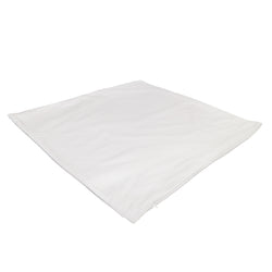 2PK 19X19 Inch Baby Fleece Pillowcase Gray Soft Soild Square Throw Pillow Cover 22007-2PK