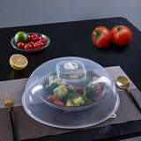 11.4 Inch Microwave Splatter Cover Clear for Food with Adjustable Steam Vents 22015
