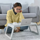 Foldable Bed Tray Table Desk Laptop Portable Breakfast Serving Notebook 21X14X10 22016