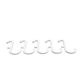 5PK 2.28 Inch Pegboard Hooks for Organizing Various Tools Utility Hooks Hanging 22018-HOOKS-5PK