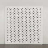 Pegboard Wall Organizer Panels 22X22X0.2" White Pegboard Wall Mount Tool Storage 22018