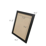 4PK 8X10" 10X8 Natural Wood Photo Frame Picture Acrylic Lenase Sign Menu Holder 22020-8x10