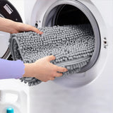 Bathroom Rugs Mat 32"X20", Soft Cozy Absorbent Shaggy Thick Chenille, Anti-Slip 22022