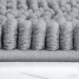 Bathroom Rugs Mat 32"X20", Soft Cozy Absorbent Shaggy Thick Chenille, Anti-Slip 22022
