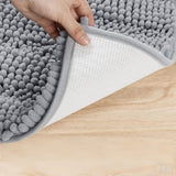 Bathroom Rugs Mat 32"X20", Soft Cozy Absorbent Shaggy Thick Chenille, Anti-Slip 22022