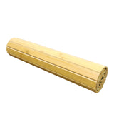 Natural Bamboo Sofa Arm Tray Table 24X16" Flexible/Foldable Drink Holder Armrest  22025