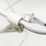Laundry Drying Rack with Gullwings White Metal Air Dry Folding Stand 22027