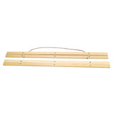 24 Inch Magnetic Poster Frame Hanger, Natural Teak, for Pictures, Canvas Artwork 22028