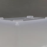 6PK Clear Plastic Storage Containers with Lids Stackable, 6.5 X 3.94 X 3.15 Inch 22033-6PK