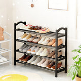 4 Tier 31X10X24 Adjustable Shoe Rack Organizer Storage Shelf for Sneaker&Boot 22035