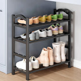 4 Tier 31X10X24 Adjustable Shoe Rack Organizer Storage Shelf for Sneaker&Boot 22035
