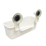 Glass Window Tile Wallmount Organizer Suction Cup Bathroom & Kitchen 9X3.8X3 22042