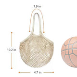 3 PK Cotton Mesh Grocery Bags Reusable Lightweight String Shopping Bags 22049-3PK