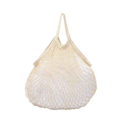 3 PK Cotton Mesh Grocery Bags Reusable Lightweight String Shopping Bags 22049-3PK
