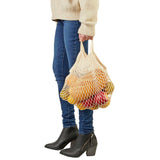3 PK Cotton Mesh Grocery Bags Reusable Lightweight String Shopping Bags 22049-3PK