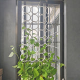 28 Loop Scarf Tie Organizer Rack Metal Woven White Space Saving Closet Hanger 22050