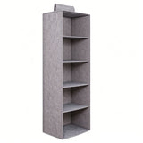 5 Shelf Hanging Closet Organizer 10.24 X 10.24 X 39.46¡± Linen Storage Shelves 22052