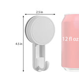 Heavy Duty Adhesive Wall Hook No Drill Waterproof Kitchen Bathroom Hanger 22053