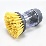 Soap Dispensing Dish Brush Refillable Kitchen Scrubber 2.76  x 4.53  22056