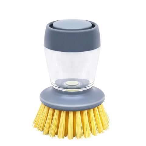 Soap Dispensing Dish Brush Refillable Kitchen Scrubber 2.76  x 4.53  22056