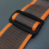 Adjustable Cross Luggage Straps Travel Secure Belt for Suitcase, Gray + Orange 22101