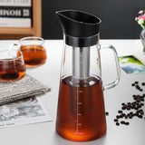 51oz 6 Cup Cold Brew Ice Coffee Maker Pitcher Tea Extracter Built-in Filter 22112