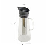 51oz 6 Cup Cold Brew Ice Coffee Maker Pitcher Tea Extracter Built-in Filter 22112