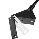 Aquarium Algae Scraper with Stainless Steel Blades Aluminum Alloy Long Handle 22131