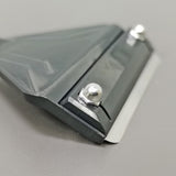 Aquarium Algae Scraper with Stainless Steel Blades Aluminum Alloy Long Handle 22131