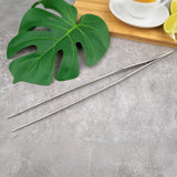Aquarium Straight Tweezers 15in Stainless Steel for Aquatic Plants & Clean 22132
