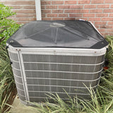 32X32" Mesh AC Cover Air Conditioner Protection Leaf Defender Outside BungeeCord 22137
