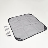 32X32" Mesh AC Cover Air Conditioner Protection Leaf Defender Outside BungeeCord 22137