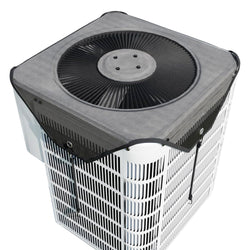 32X32" Mesh AC Cover Air Conditioner Protection Leaf Defender Outside BungeeCord 22137