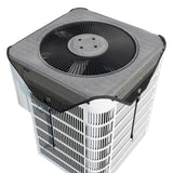 32X32" Mesh AC Cover Air Conditioner Protection Leaf Defender Outside BungeeCord 22137