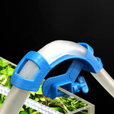 Fish Tank Pipe Holder, Aquarium Water Hose Wall Clamp Clip Fit Glass upto 13mm 22139