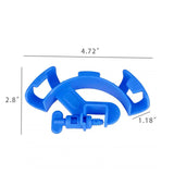 Fish Tank Pipe Holder, Aquarium Water Hose Wall Clamp Clip Fit Glass upto 13mm 22139