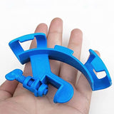 Fish Tank Pipe Holder, Aquarium Water Hose Wall Clamp Clip Fit Glass upto 13mm 22139