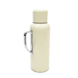 Luxury Top-of-the-line Thermos Beige with Built-in Thermometer & Lid/Cup 20oz 22147