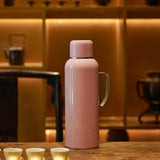 Luxury Top-of-the-line Thermos, Pink with Built-in Thermometer & Lid/Cup 20 Oz 22151