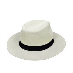 2PK Panama Cuban Straw Fedora Hat Wide Brim Beach Sun Men Women Size7Medium 22"  22157