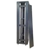 48U Server Cabinet Top Vented Rack 86.5x23.5x24.5" 2 Shelves AV Secure Storage 22176