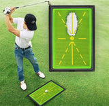 Golf Hitting Mat Divot Panel Swing Patch Training 17X12" Low Point Board 22179