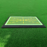 Golf Hitting Mat Divot Panel Swing Patch Training 17X12" Low Point Board 22179