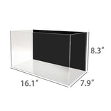 16.1 X 7.9 X 8.3" 5 Gallon Premium Clear Acrylic Fish Tank 22192