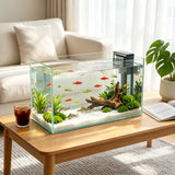 19.3 X 11 X 11¡± Ultra Clear Glass Aquarium 10 Gallon Rimless Fish Tank 6MM Glass 22203-10