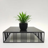 FixtureDisplays? 12X12X3.3 Multi-Purpose Metal Display Riser for Food & Home 22204