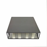 FixtureDisplays? 12X12X3.3 Multi-Purpose Metal Display Riser for Food & Home 22204